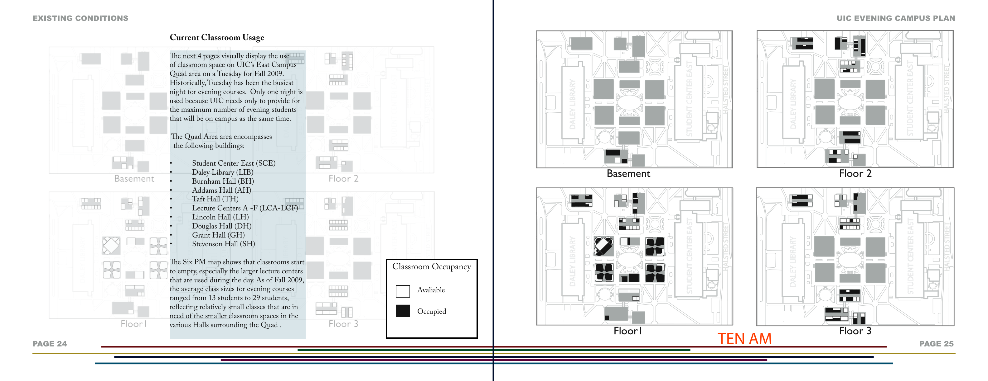 classroom occupancy maps
